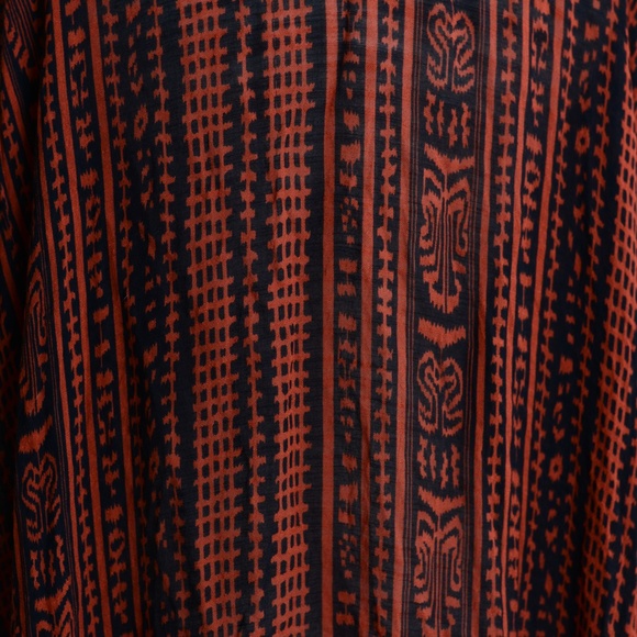 Anthropologie Roffe Beach Cover Up Duster Tribal Print - Picture 6 of 10